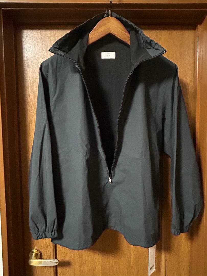 ジャケット・アウター ATON MERCERIZED COTTON | STAND PULLOVER