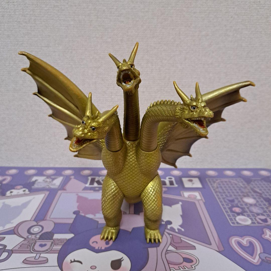 キングギドラ 初代 1984 昭和 ソフビ BANDAI バンダイ - メルカリ