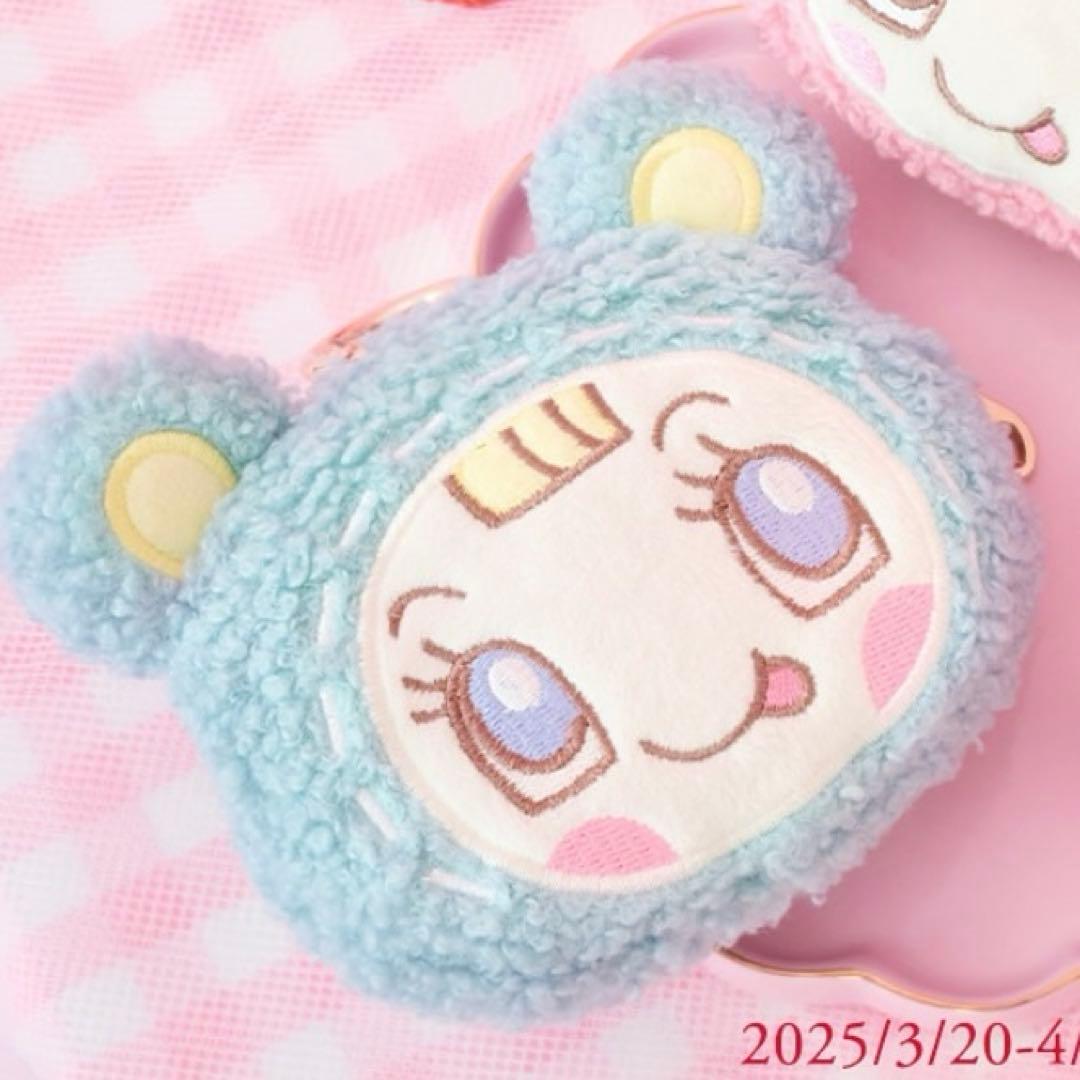 mezzo piano メゾピアノ もこもこミニポーチ ブルーベリエちゃん mezzo