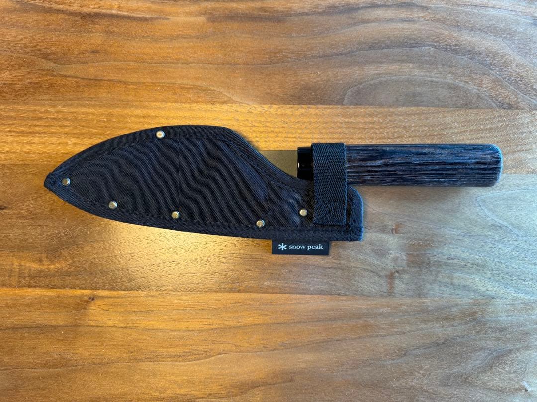 【peak】ブラック出刃包丁