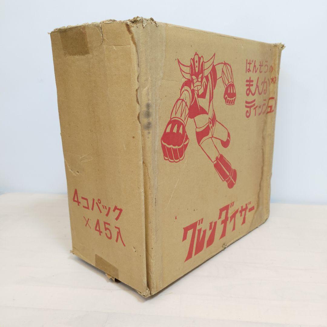 グレンダイザー ティッシュ UFOロボ 永井豪先生 東映動画 箱のみ