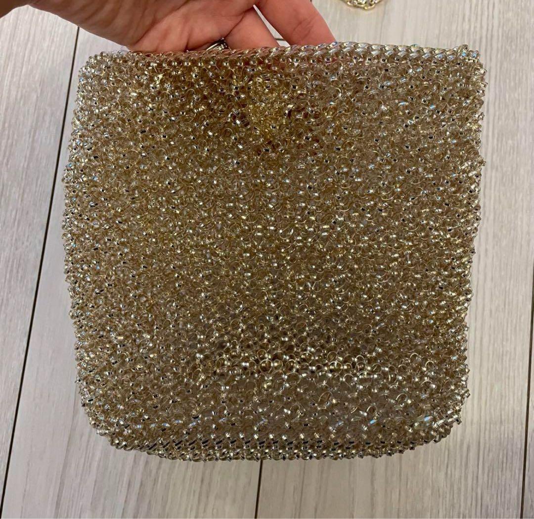 美品✨ANTEPRIMA アンテプリマ　セッキオスティローゾ　ゴールド