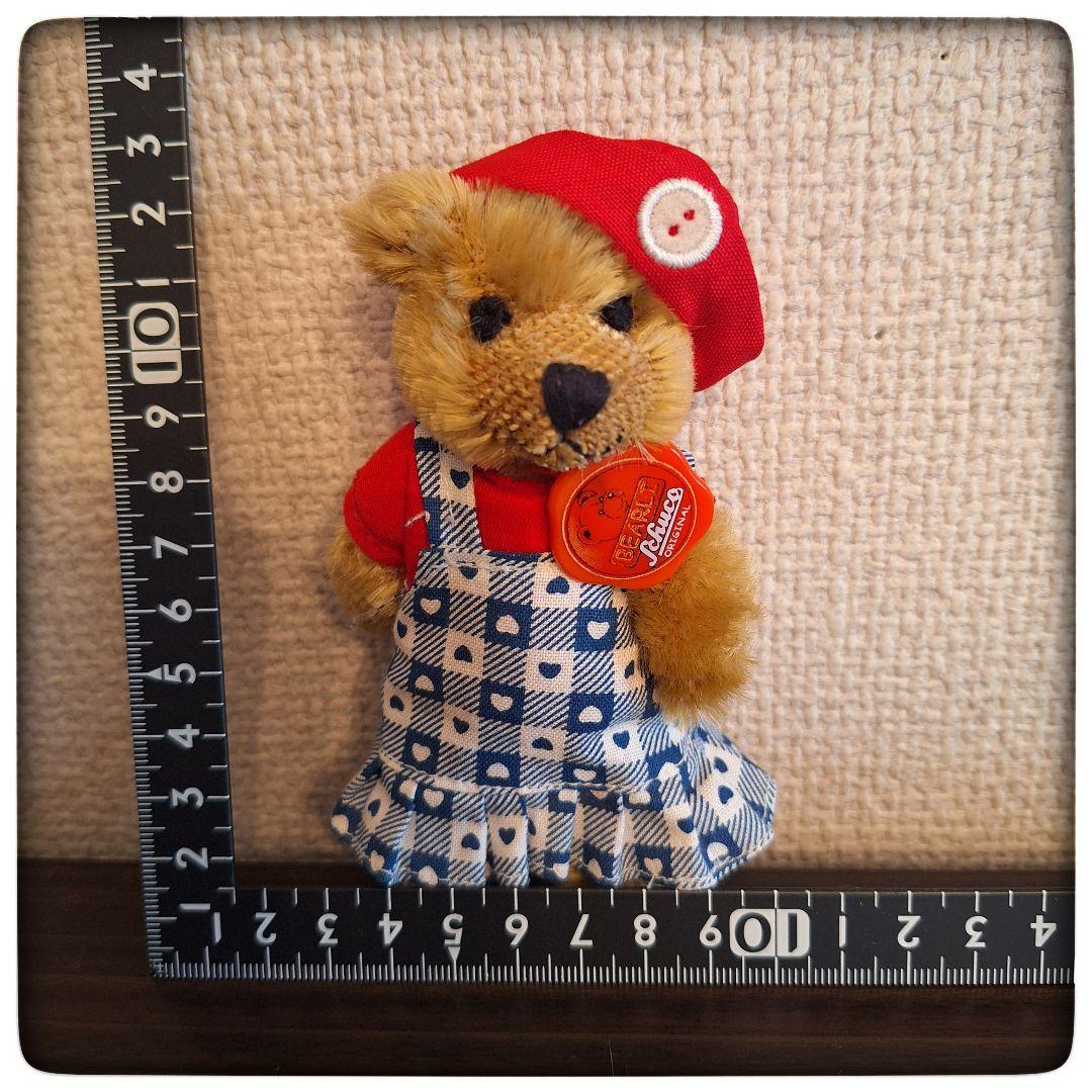 美品【Schuco シュコー 】ミニチュア テディ ベアー コスチューム