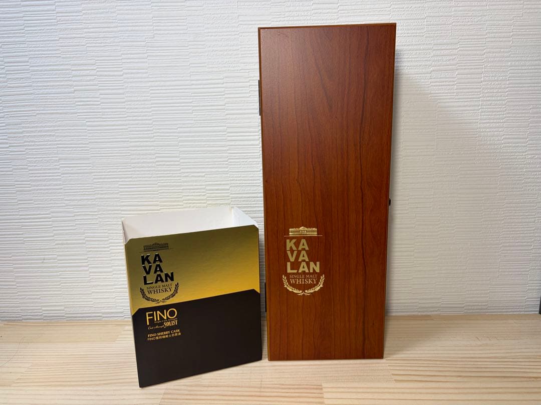 新品未開栓】KAVALAN FINO ウイスキー 700ml 木箱入り⑧ - メルカリ