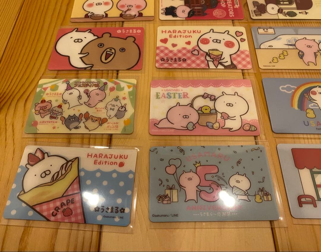 うさまる　うさまらーカード　16枚　まとめ売り