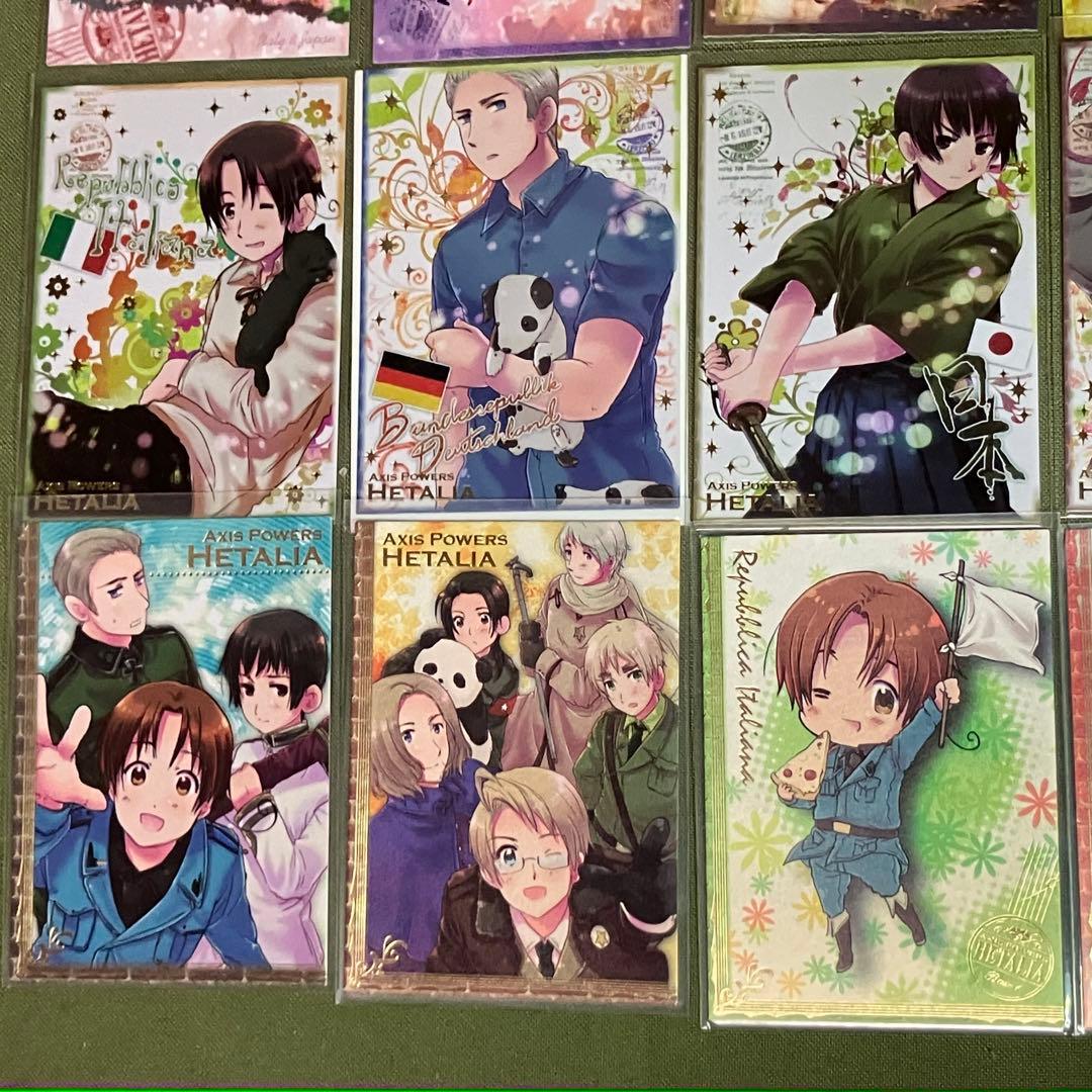 ヘタリア　トレーディングカード　フルコンプリート　特典・付録等　75枚セット