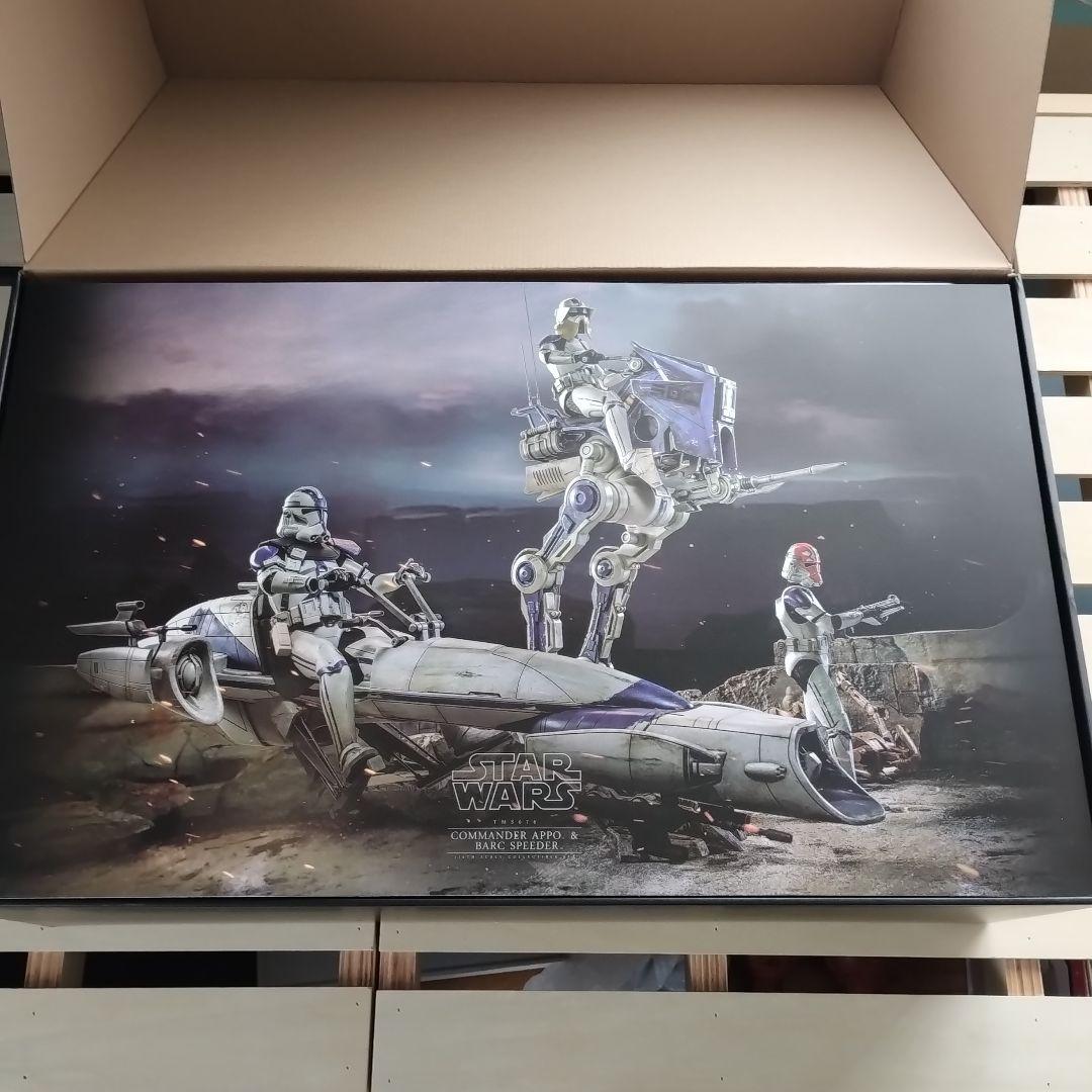 ホットトイズ　スターウォーズ　テレビ・マスターピース　BARC SPEEDER