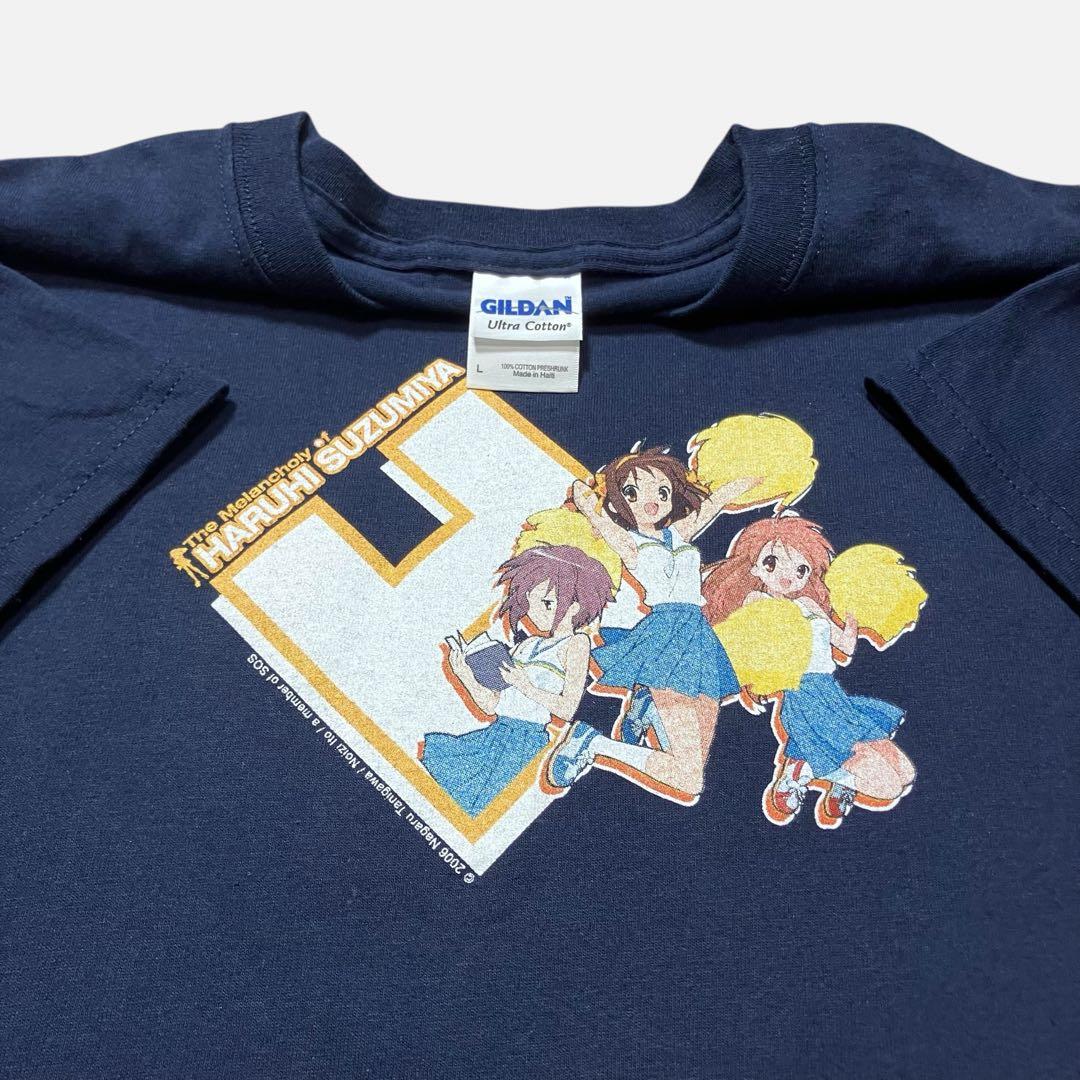L】00s 涼宮ハルヒの憂鬱 アニメTシャツ 海外オフィシャル Vintage