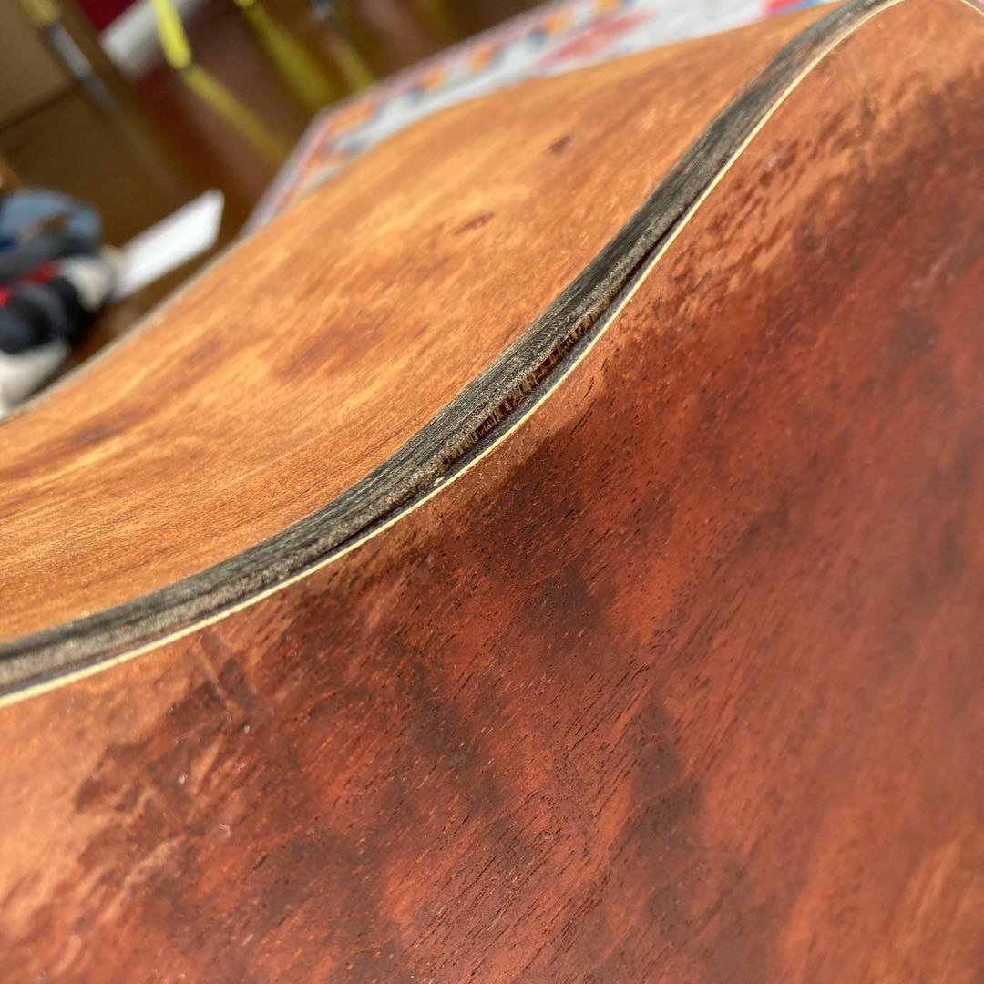 マ*ズ様 ハンドメイドギター 制作途中 ウォルナット パーツ付きの通販