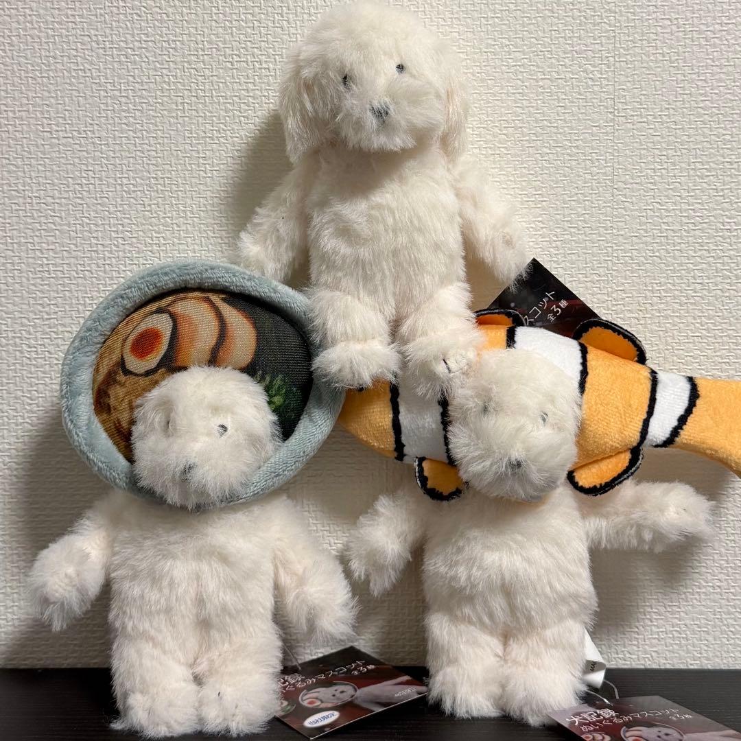 犬記録 ぬいぐるみマスコット モーリーファンタジー限定 ラーメン