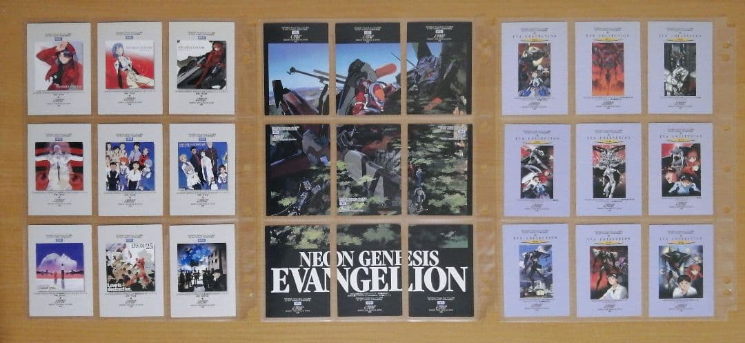 【田中野夫】カードダスマスターズ 新世紀エヴァンゲリオン 第参集フルコンプ