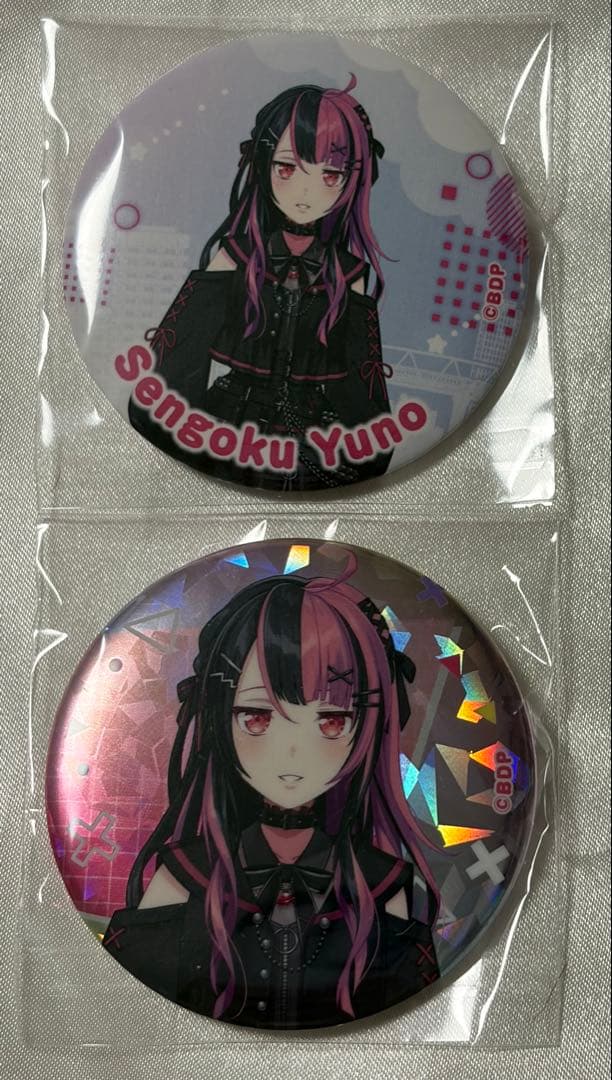 バンドリ ゆめみた 夢限大みゅーたいぷ 千石ユノ 1周年 缶バッジ