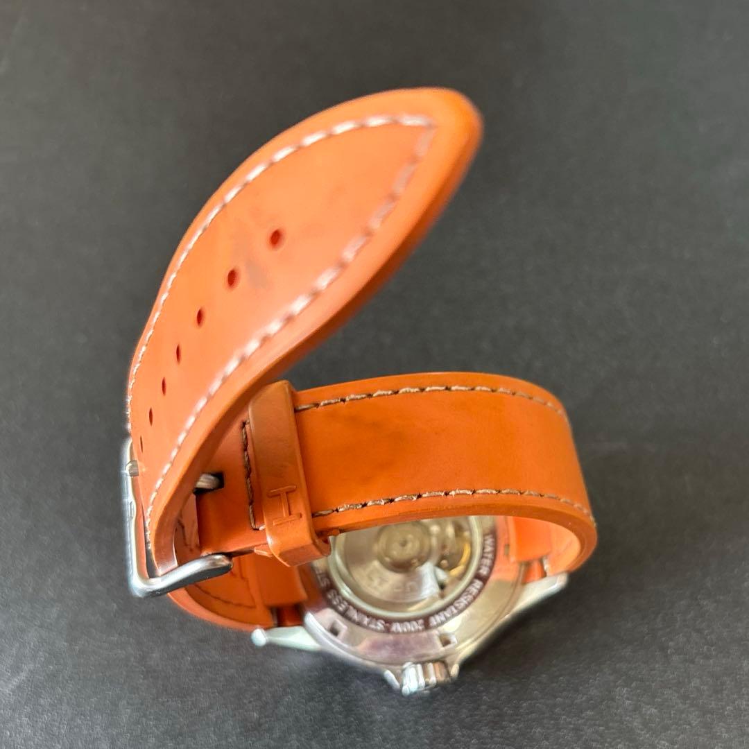 ハミルトン 自動巻き アナログ腕時計　カーキエアレース