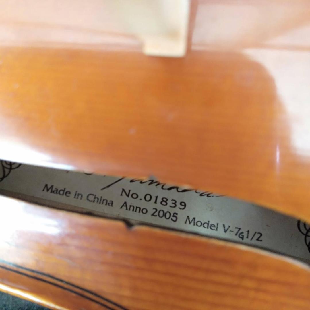 ヤマハ バイオリン 2005年製 1/2 V7G エベレスト肩当て