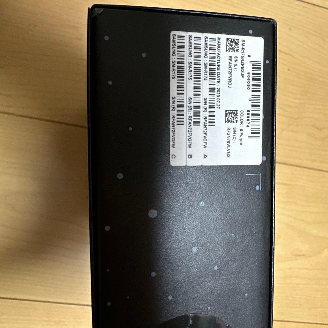 BTSコラボSamsung Galaxy Buds+ パープル 付属品多数