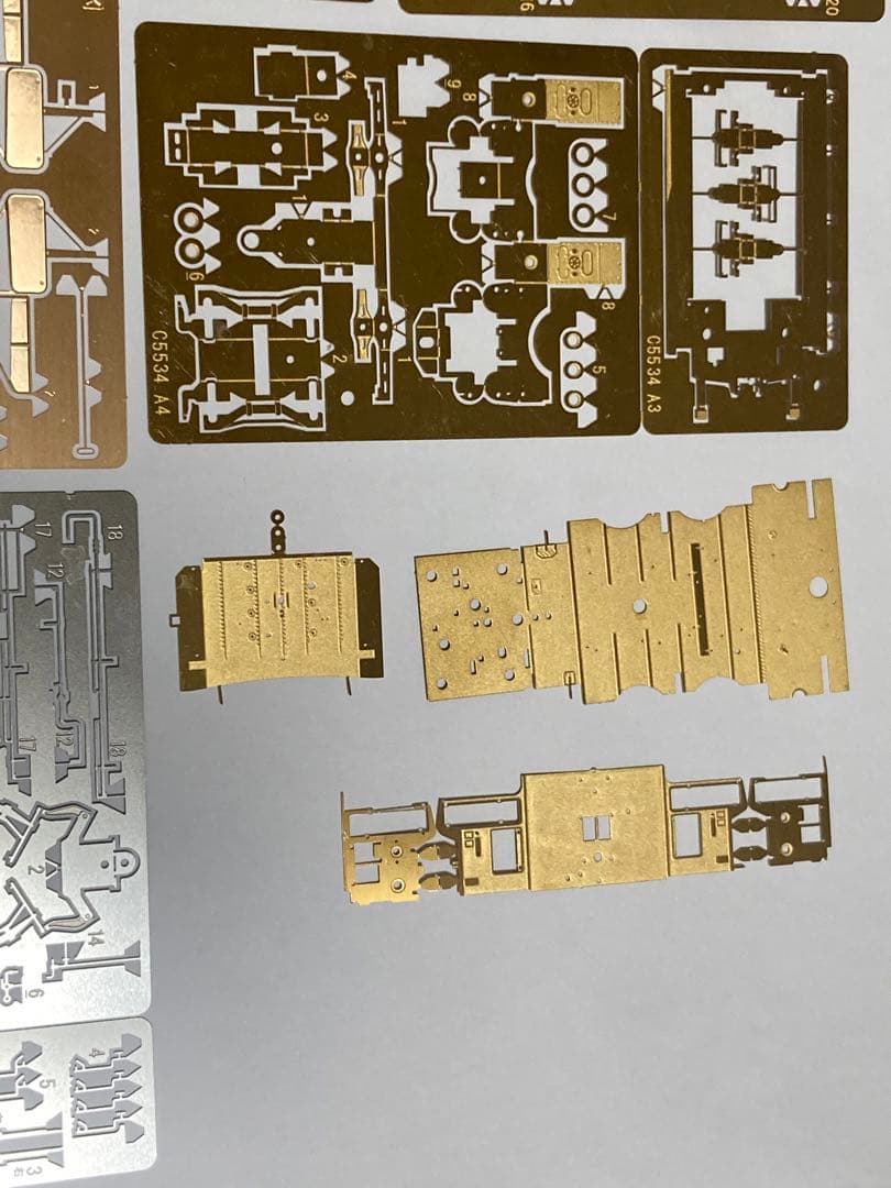 サ*ア様 送料込み　ワールド工芸　nゲージ 蒸気機関車　C55,C57用パーツセ