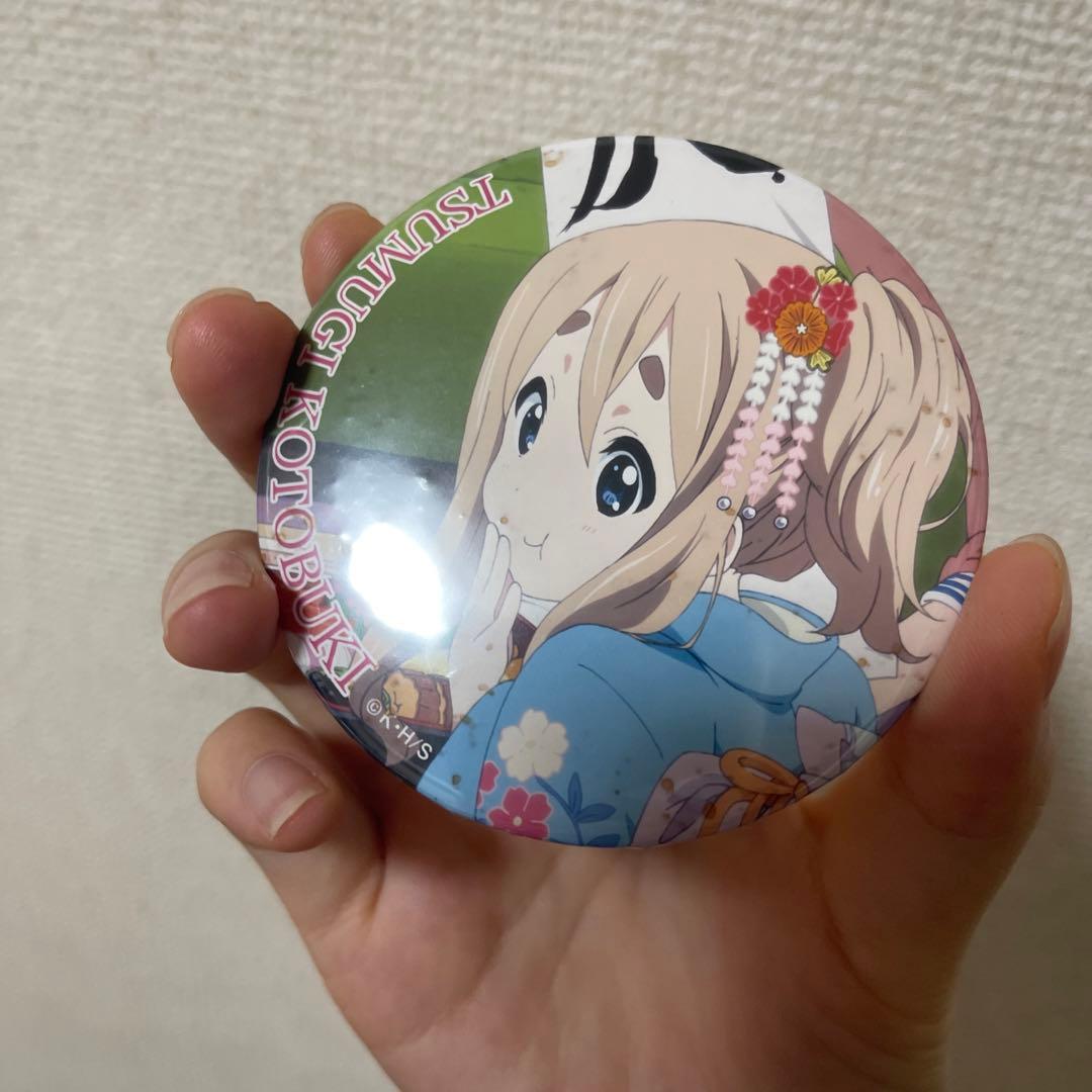 けいおん! 琴吹紬 限定 缶バッジ けいおん! 琴吹紬 ムギちゃん 限定