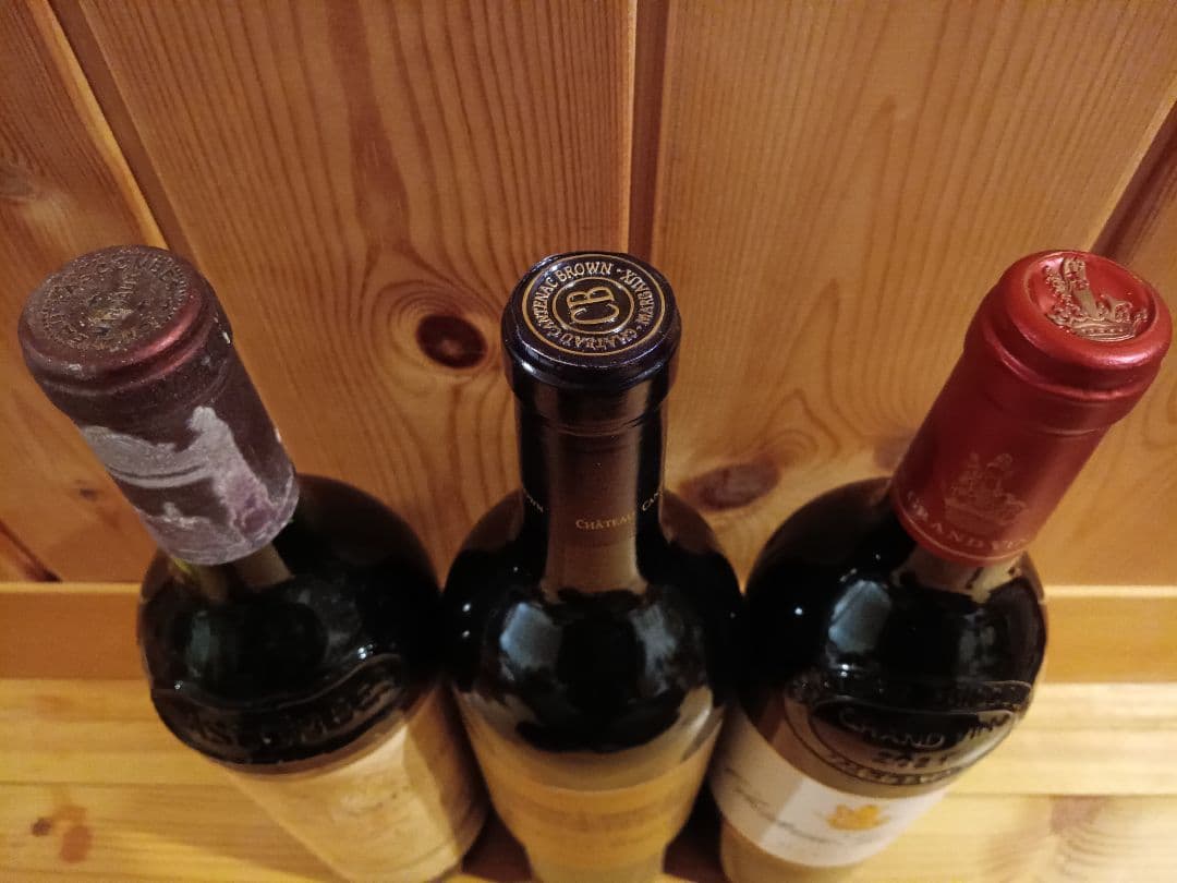 マルゴー格付けワイン3本セット ラスコンブ カントナックブラウン ジ