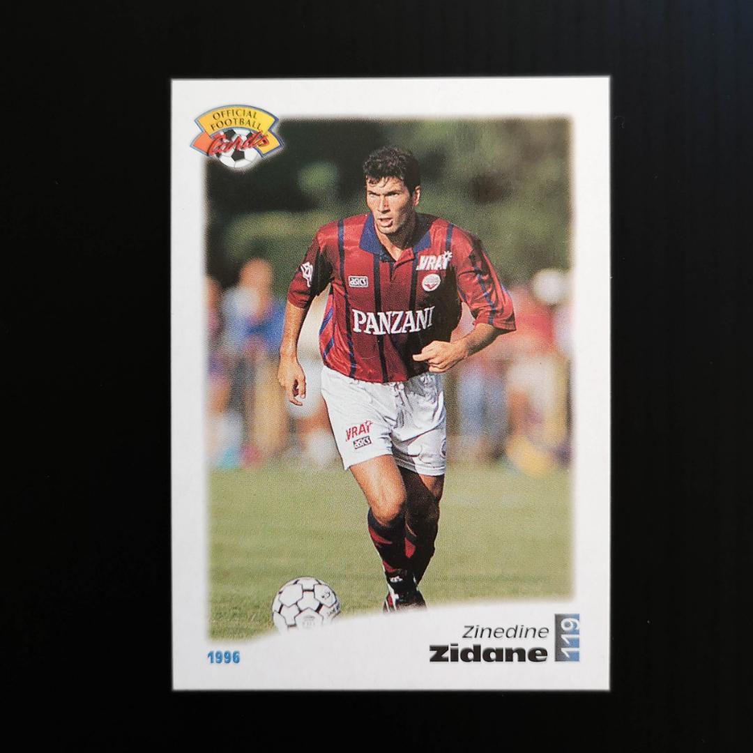 1995-96 Panini ジネディーヌ・ジダン（ボルドー） B - メルカリ