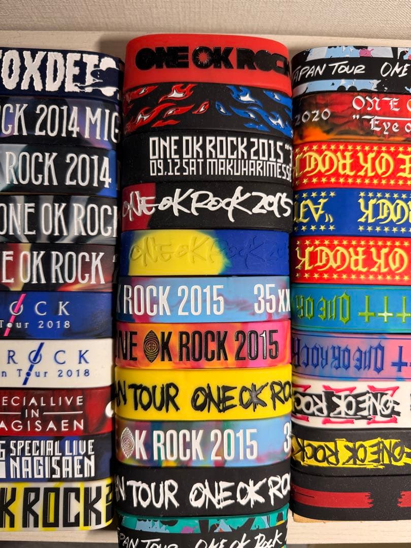ONE OK ROCK ラバーバンドセットまとめ売り