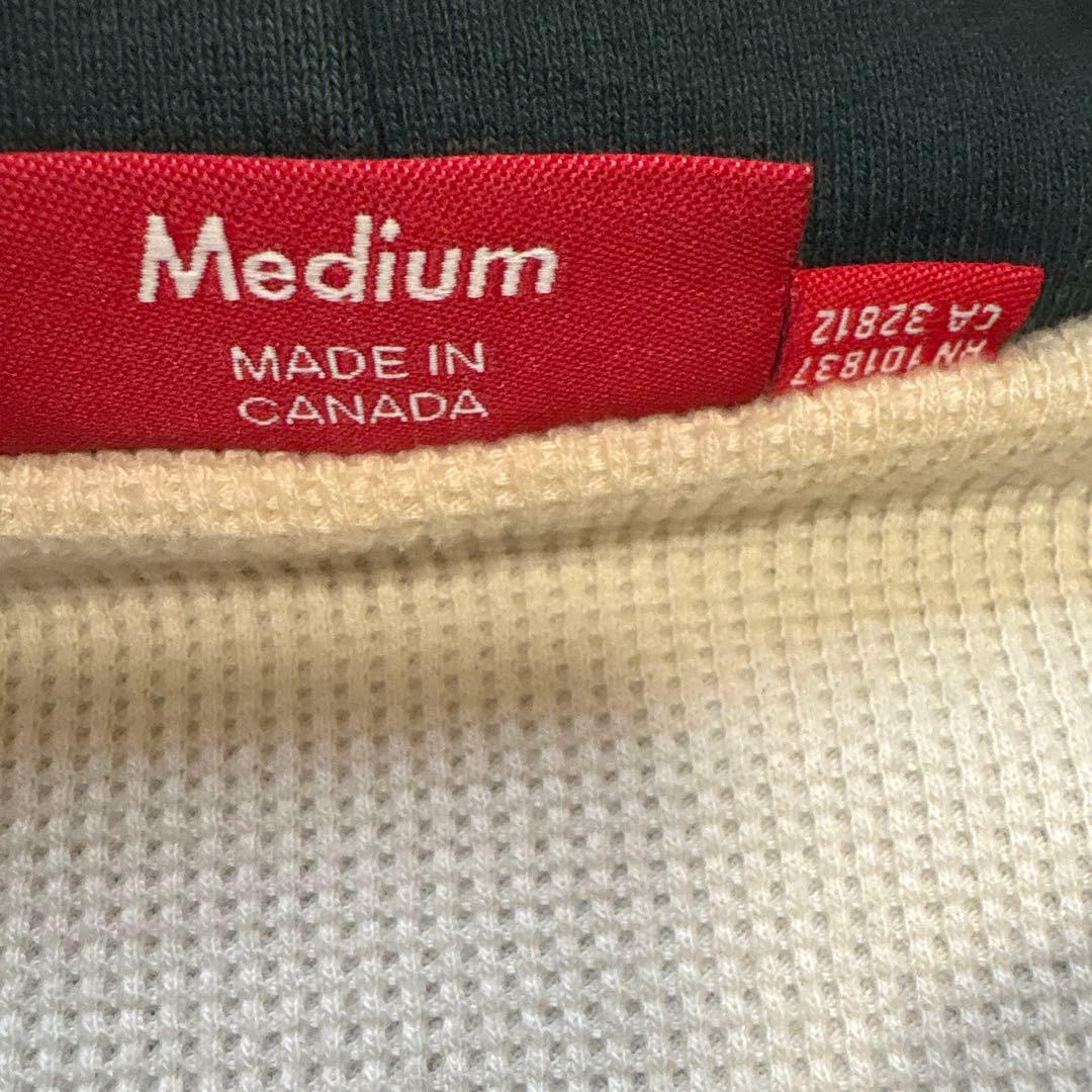 SUPREME フード付きジップアップパーカー Mサイズ