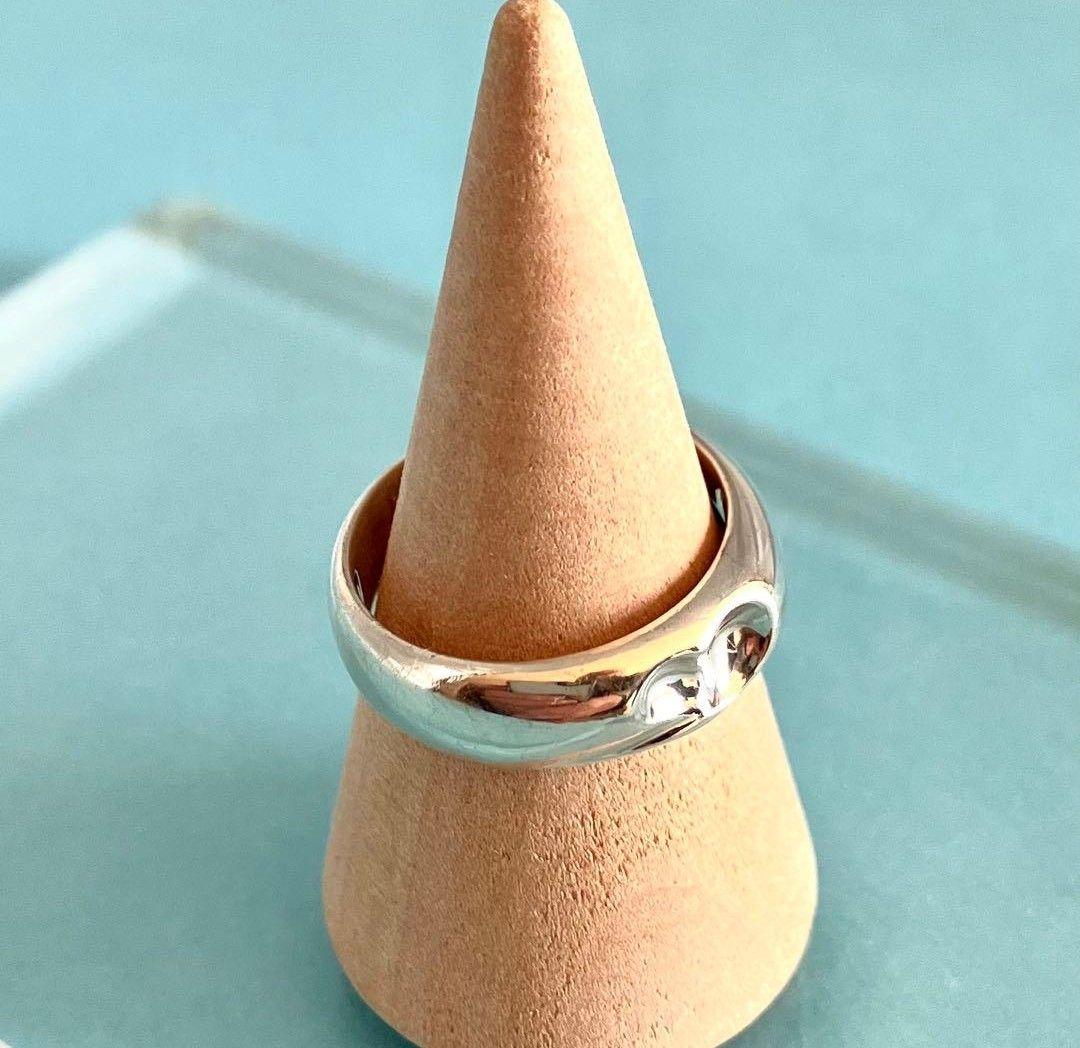 TIFFANY＆Co エルサ ペレッティ カーブドハート約12号 SV925