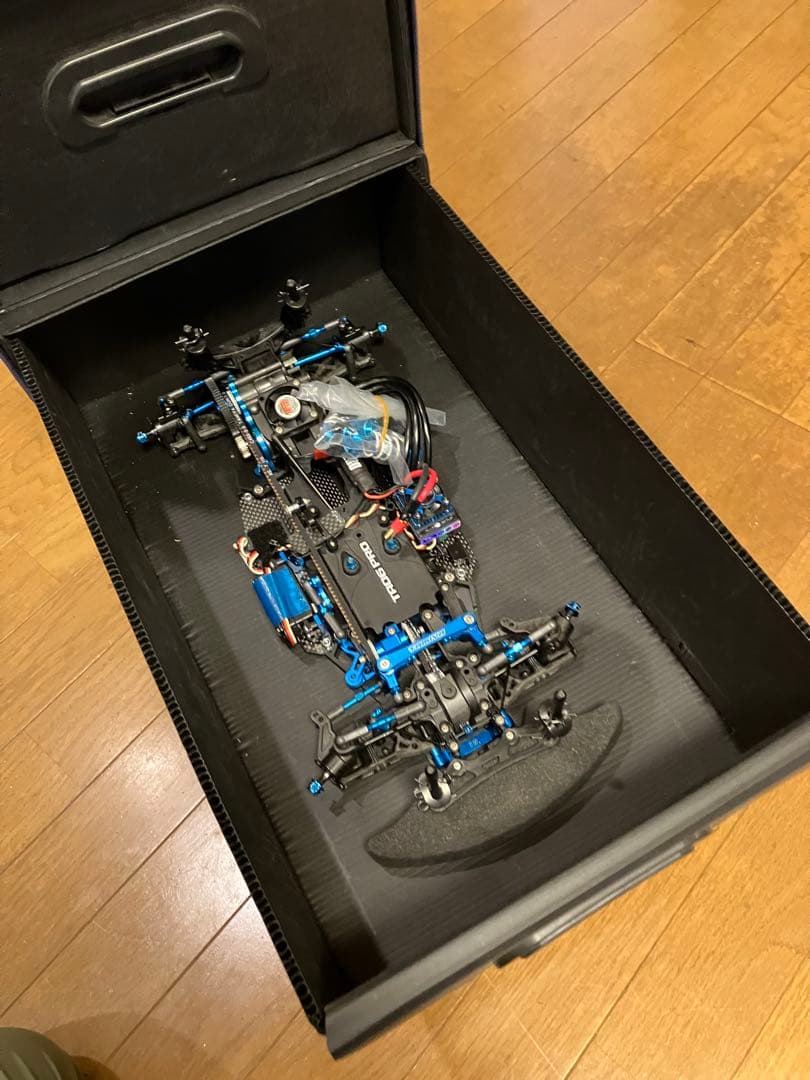 タミヤ TA06メカ＆オプションその他パーツ付き