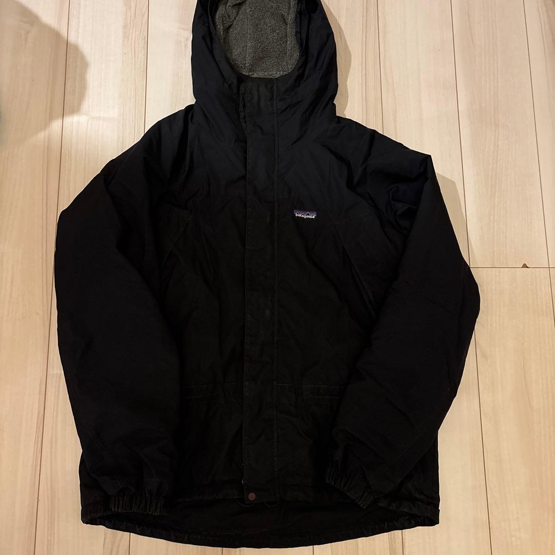 patagonia インファーノジャケット 黒 ナイロンジャケット M - メルカリ