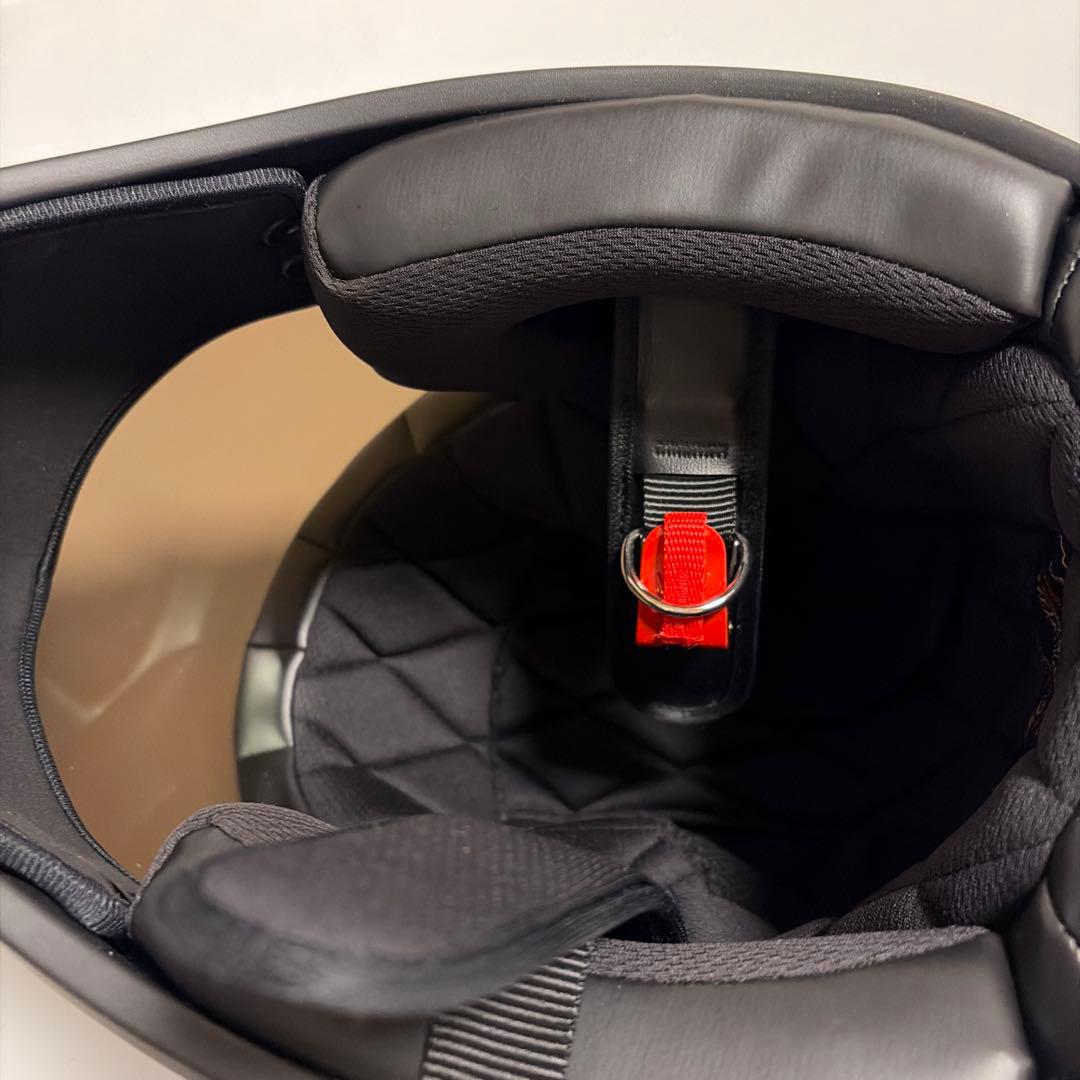 Horizon Vanson コラボ　フルフェイスヘルメット 黒/白