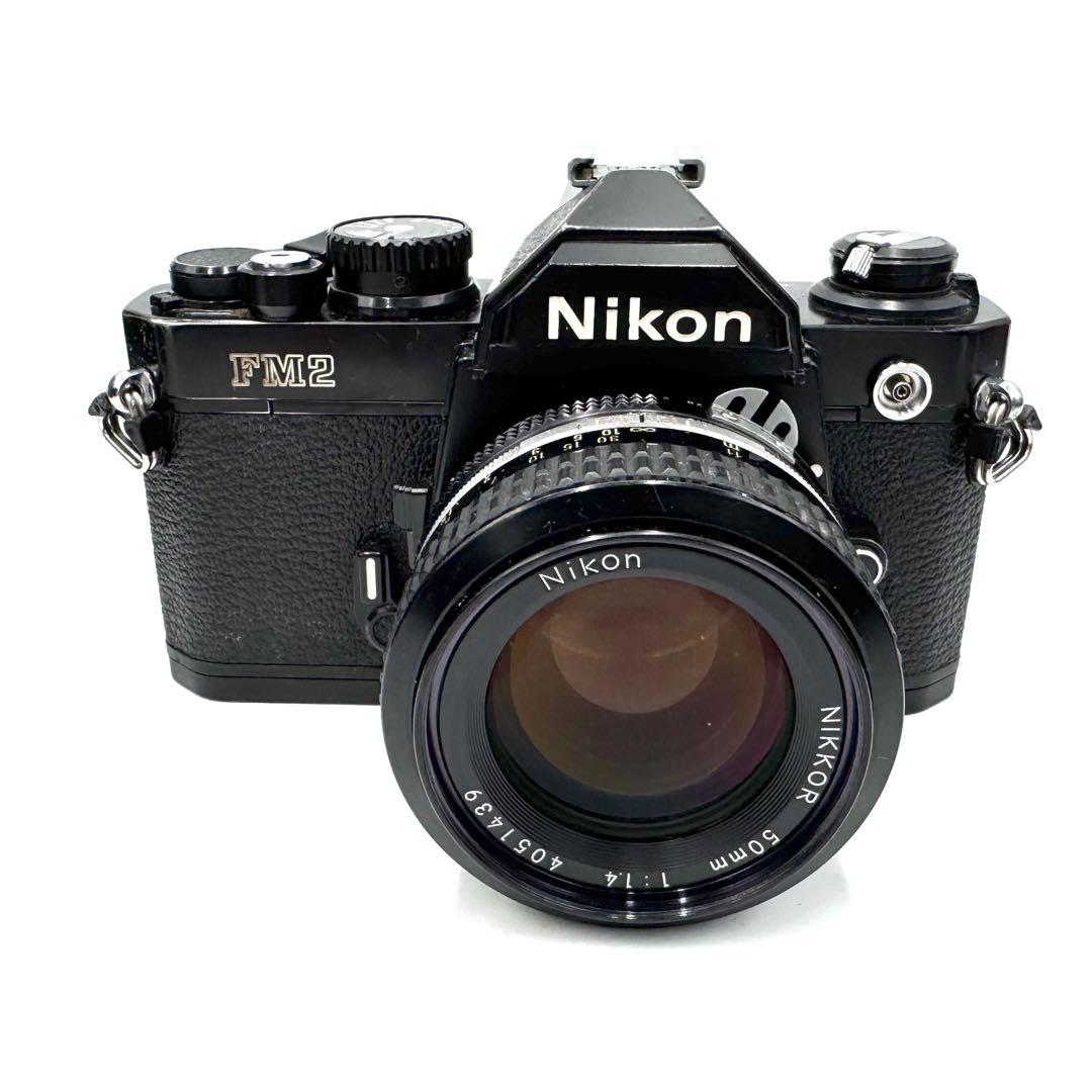 ❁後期型！動作良好❁Nikon New FM2 & Ai 50mm F1.4