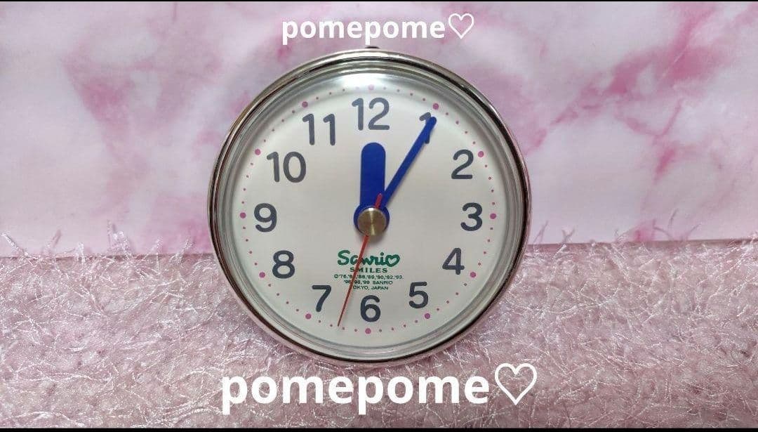 サンリオ キャラクター大集合♡置時計♡ハローキティ＆１１キャラクター♡【新品♪】