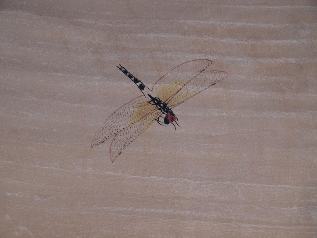 骨董市仕入れ品 中国近時代の肉筆掛軸 齐白石作 激安骨董品 DE784A7-3