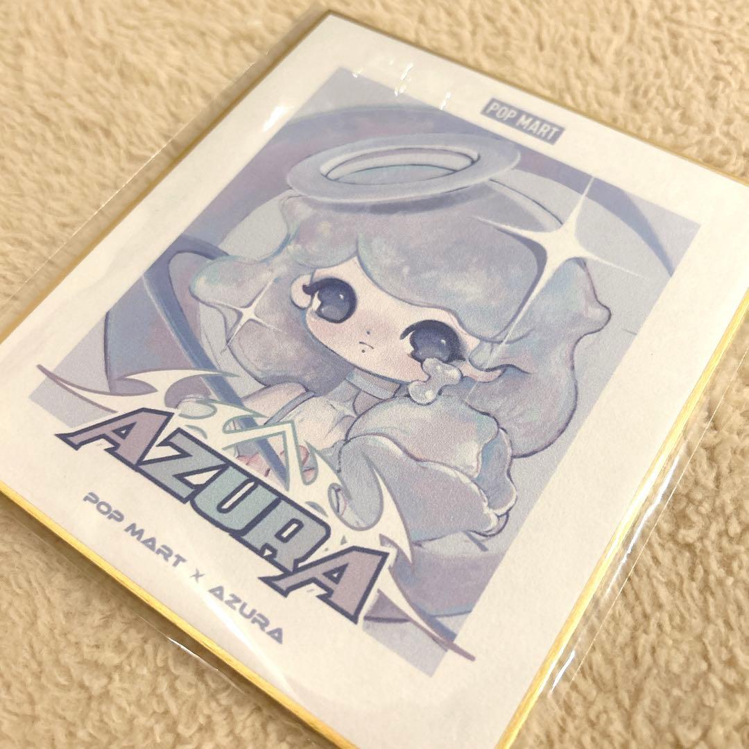 【匿名配送】AZURA アズラ Y2K 2clouds 直筆 サイン色紙 非売品