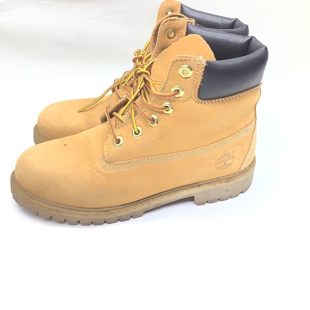 Timberland 23.5 イエローブーツ
