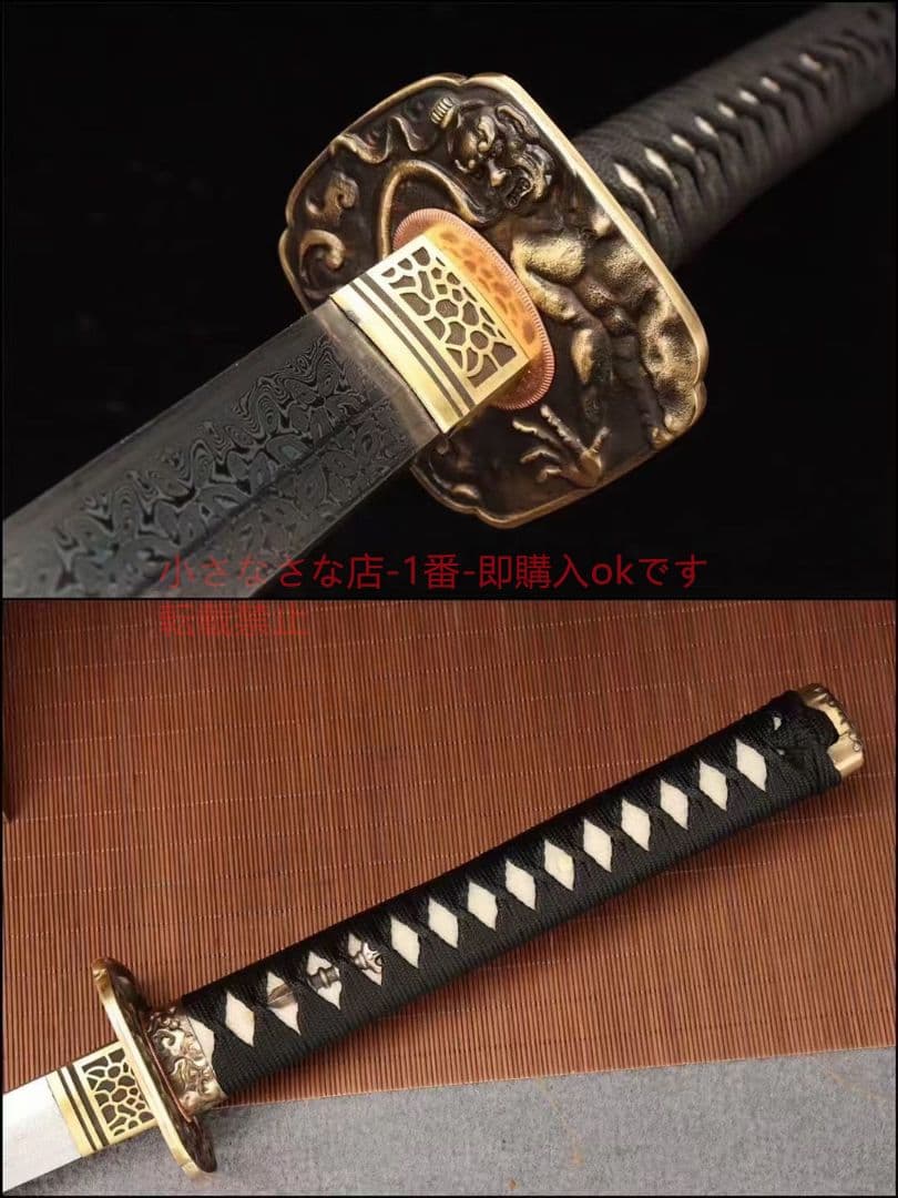 【侍一四叶草】 古兵器 武具 刀装具 日本刀 模造刀 居合刀