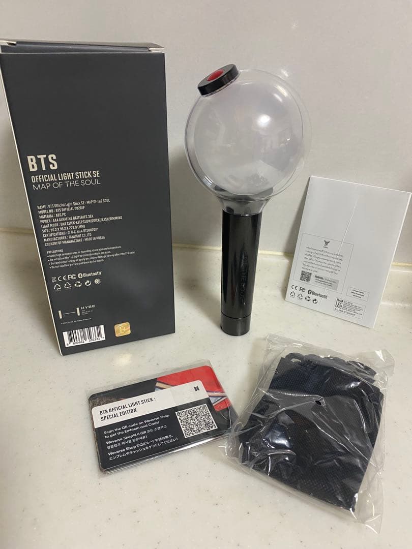 BTS公式ペンライト アミボム MAP OF THE SOUL フォトカード付き Amazon