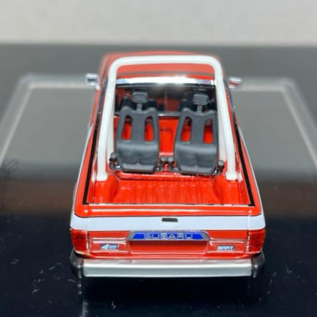 超レアモデル❗️ミニカー 1/43 DNA スバル ブラット レッド