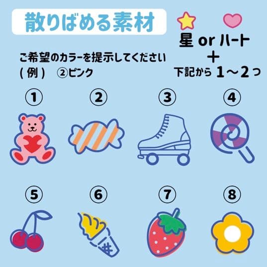 ポップ✴　キンブレシート　オーダー　ペンライト