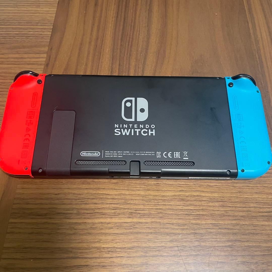 Nintendo Switch 本体 ネオンブルー/ネオンレッド　※外箱なし