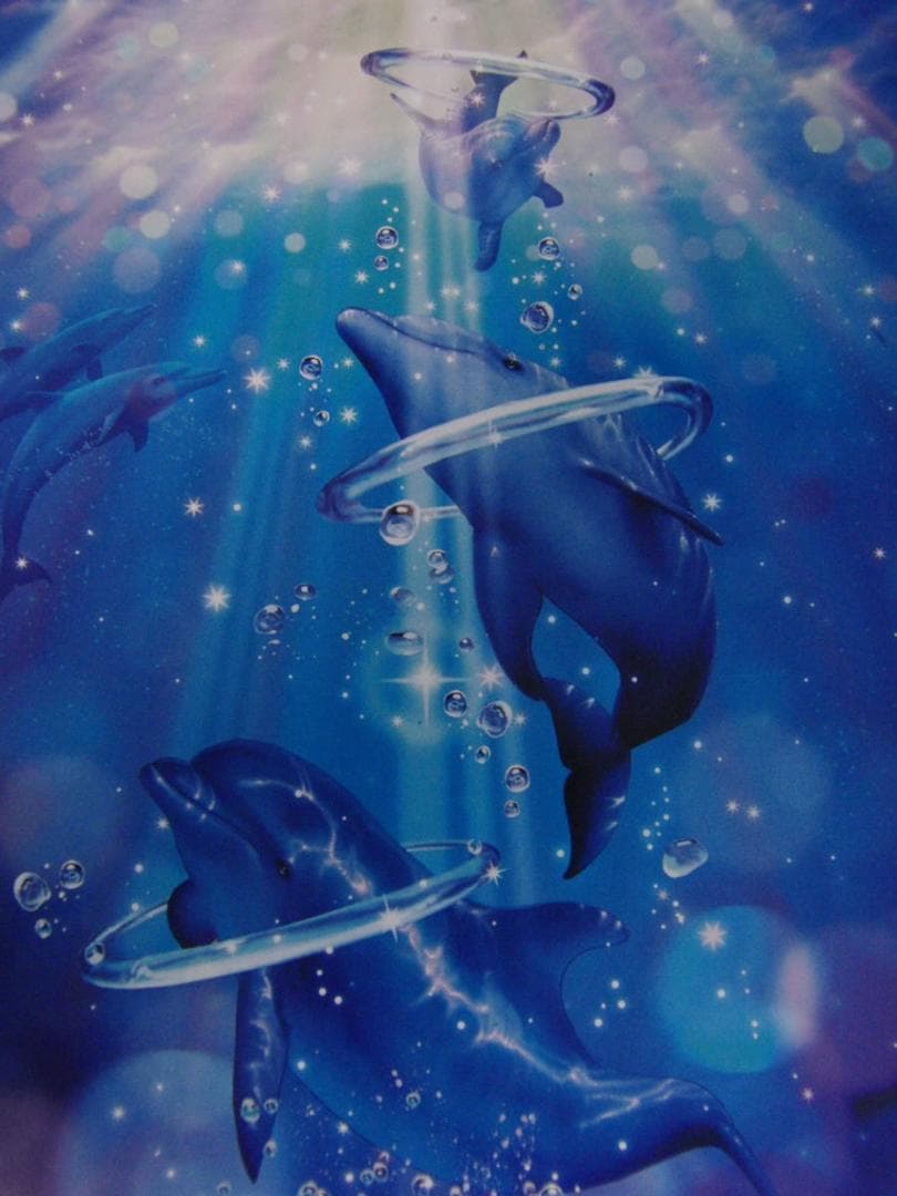 クリスチャン・ラッセン、【フォーエバー ラブ】、希少な額装用画集