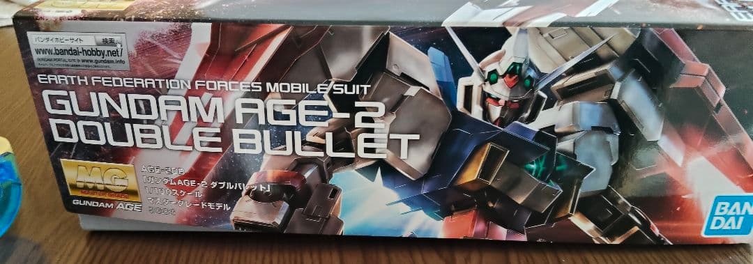 MG ガンダムAGE-2 ダブルバレット (青版)