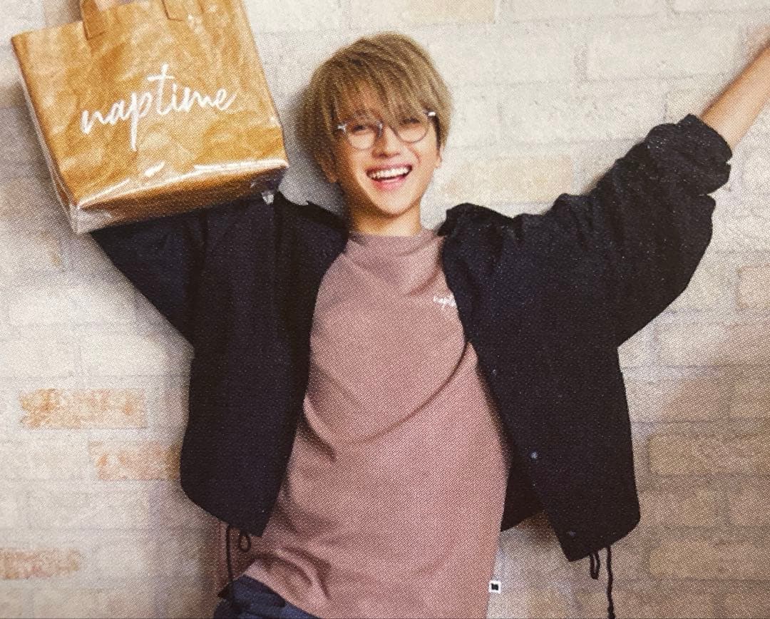 ナップタイム naptime. Nissy 西島隆弘 トートバック