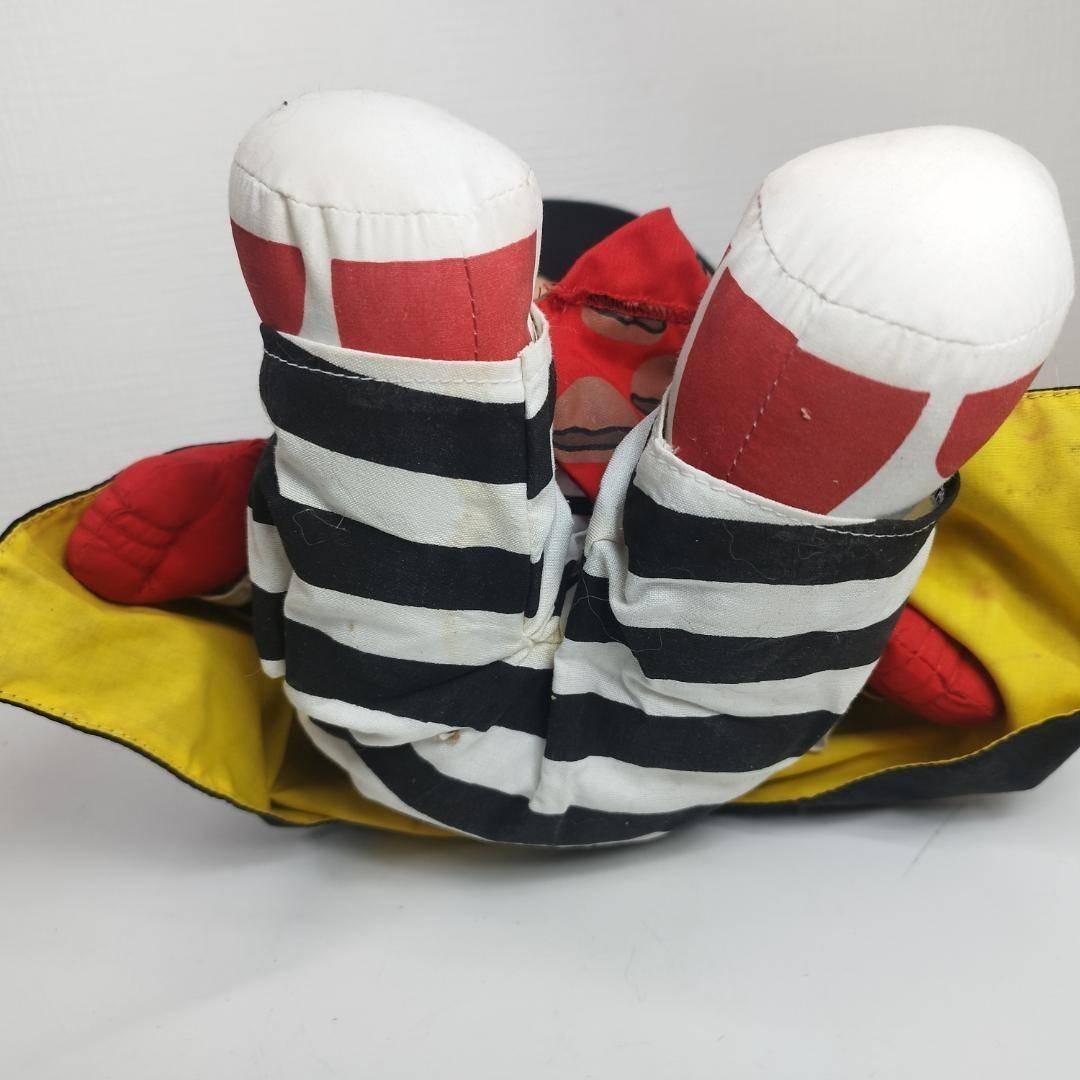 マクドナルド ハンバーグラー 人形 ぬいぐるみ 海外 フィギュア ビン hb62