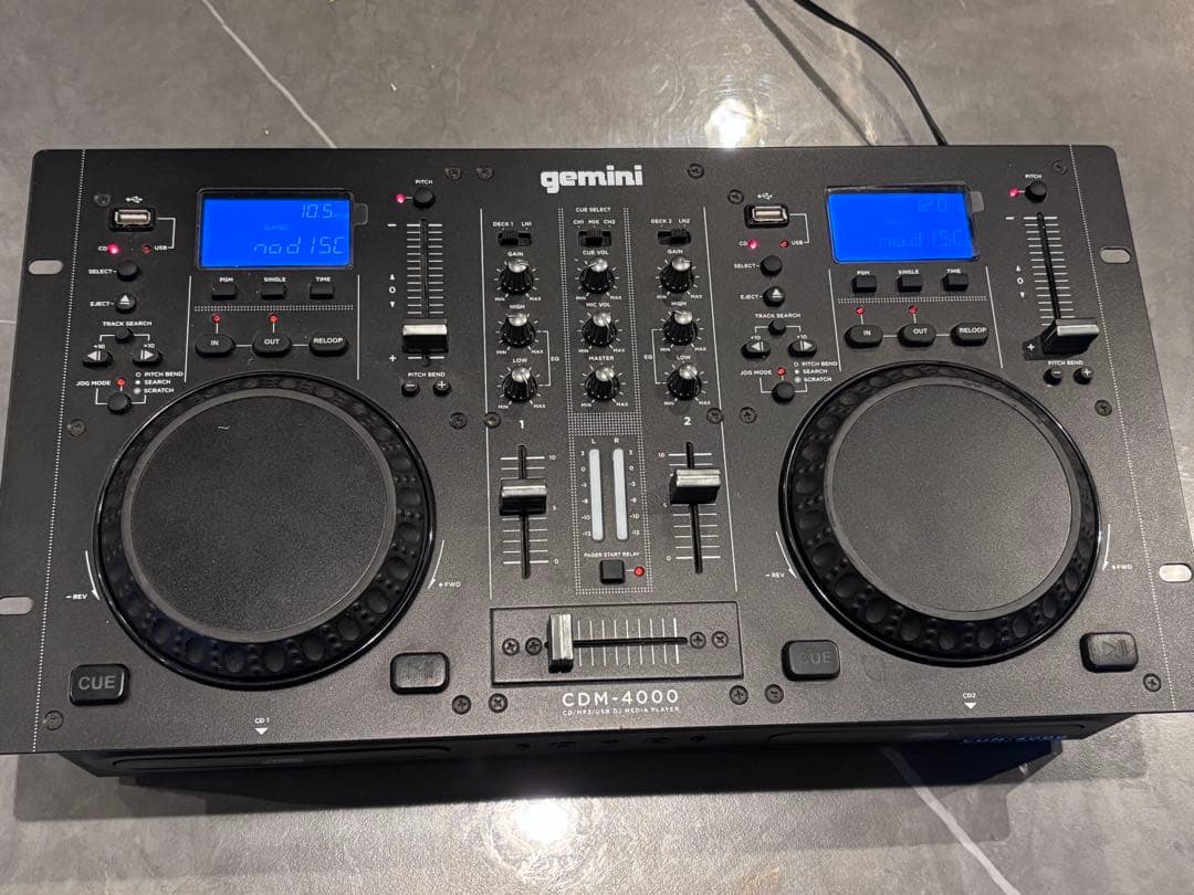 Gemini CDM-4000 DJメディアプレーヤー gemini CDM-4000 DJメディアプレーヤー CD USB CDJ gemini CDM-4000 DJ