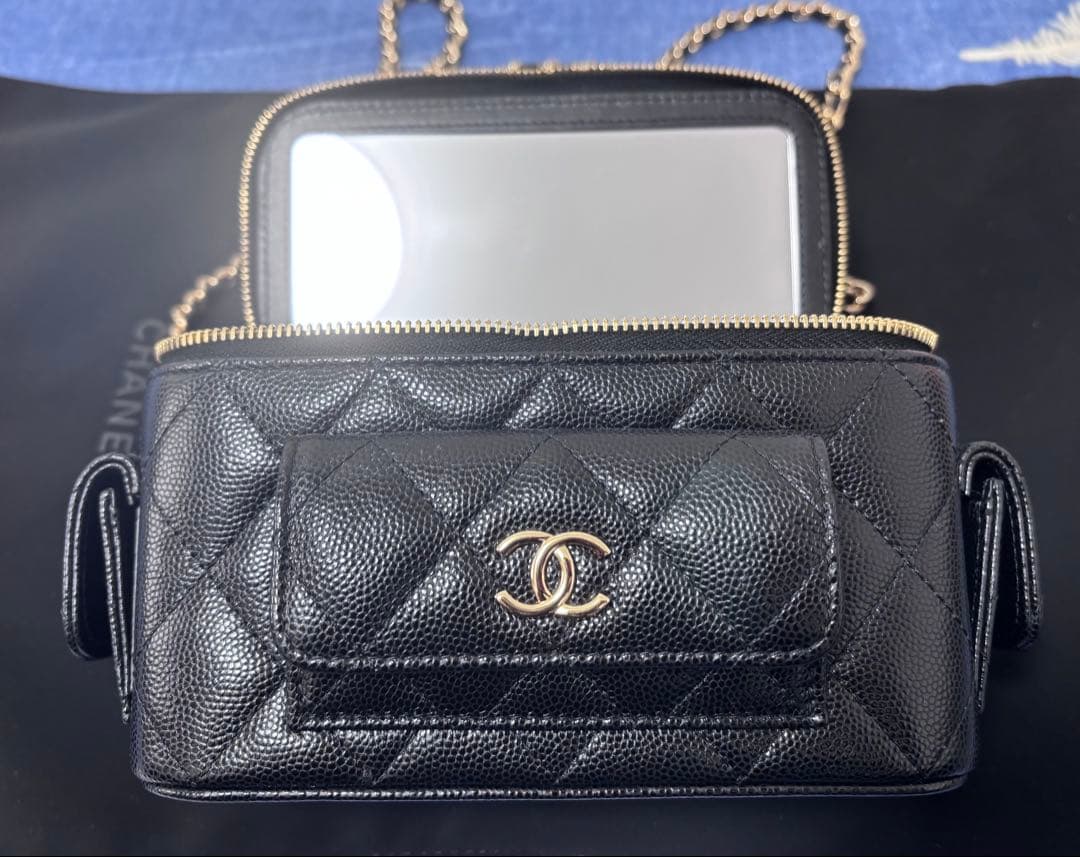 CHANEL 希少バニティバッグ　ショルダーバッグ