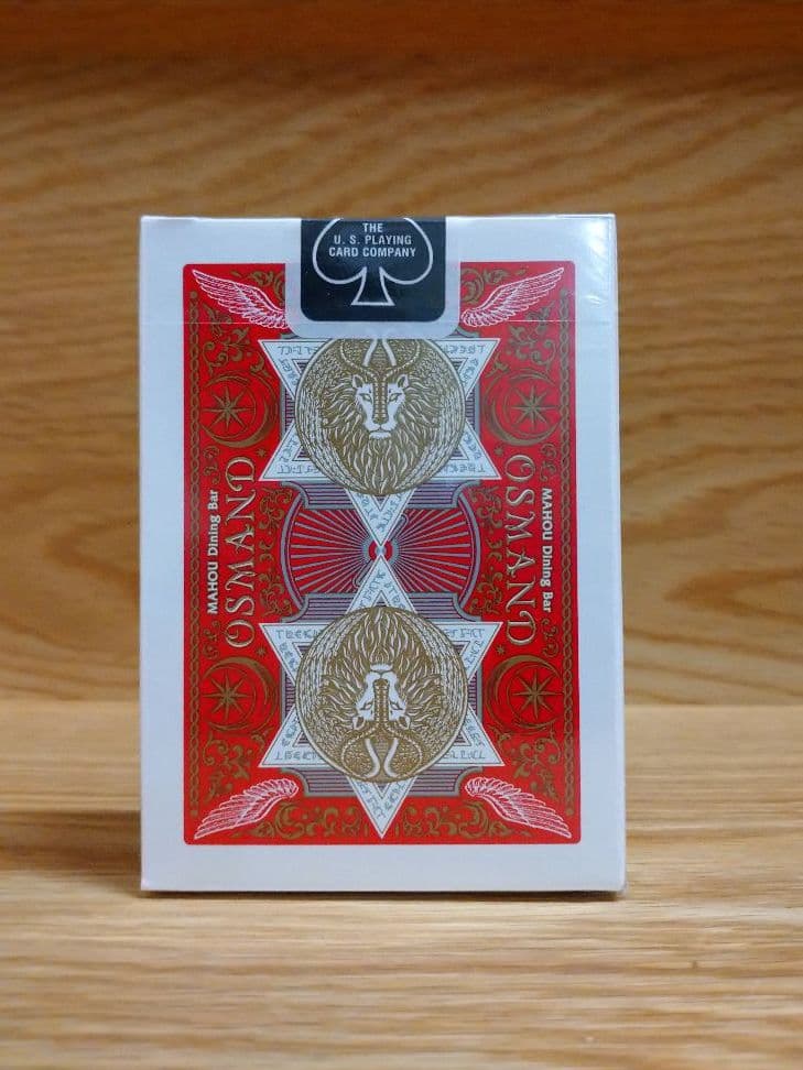 新品未使用・未開封】BICYCLE OSMAND V2・赤デック 2種類