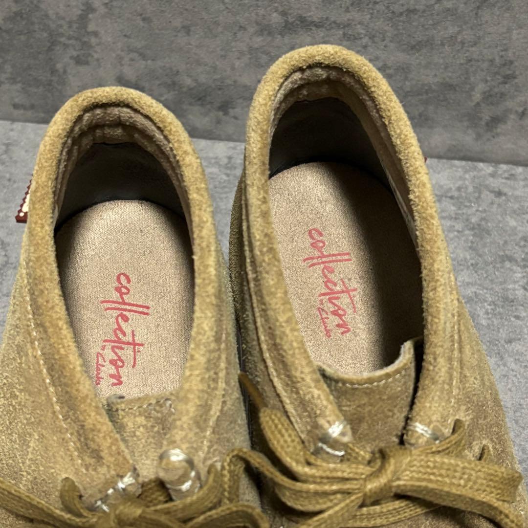 極美品　クラークス　ワラビー　スエード　ベージュ　本革　1765