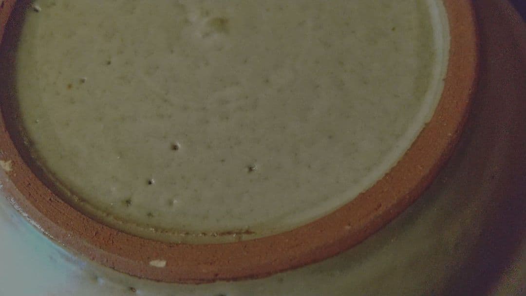 骨董 明治の酒津焼　秋草芒に虫の図　丸皿四枚！渋い