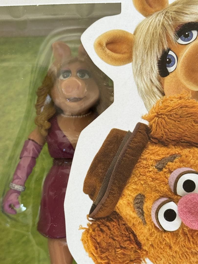 カーミット と ミスピギー の アクションフィギュア　(在庫最終)