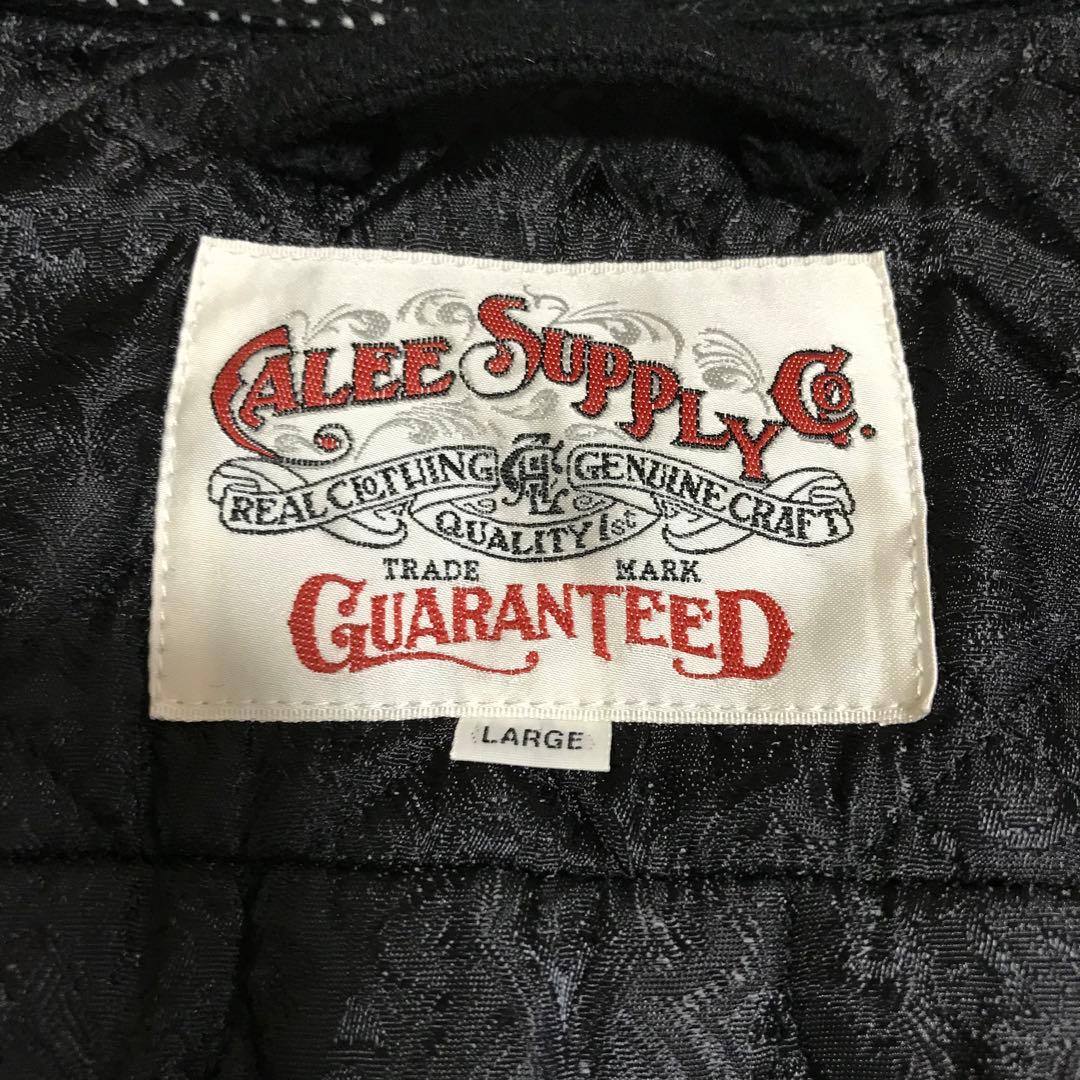 【美品】【Lサイズ】Calee Supply Co. チェック柄ジャケット
